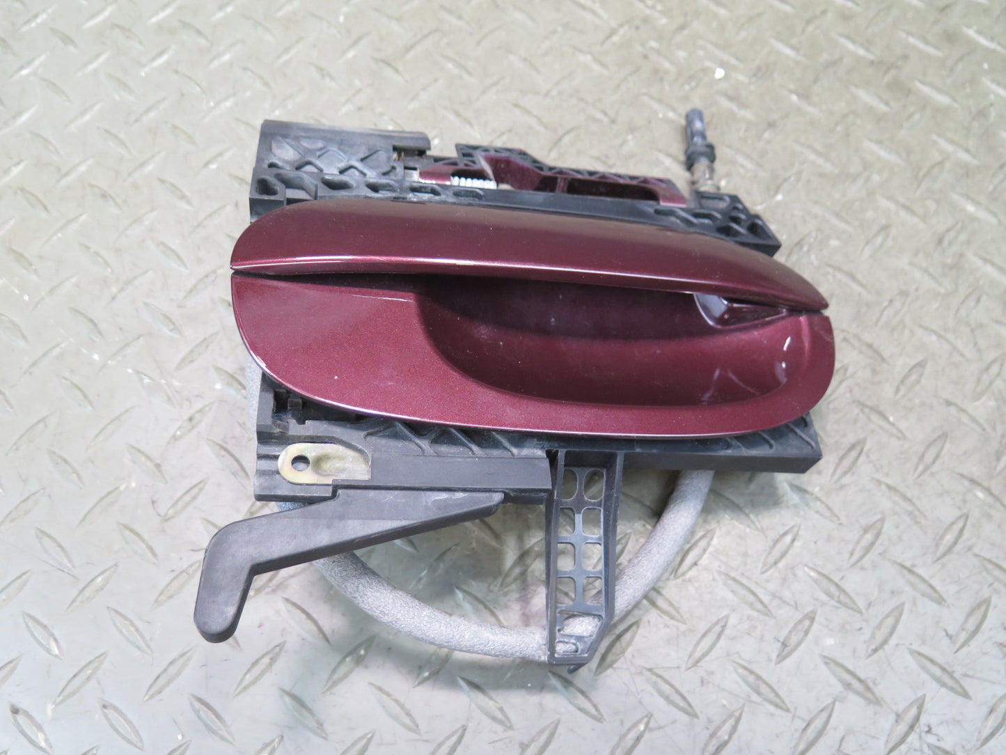 03-08 BMW E85 E86 Z4 Set of 2 Left & Right Door Exterior Handle Merlot RED OEM