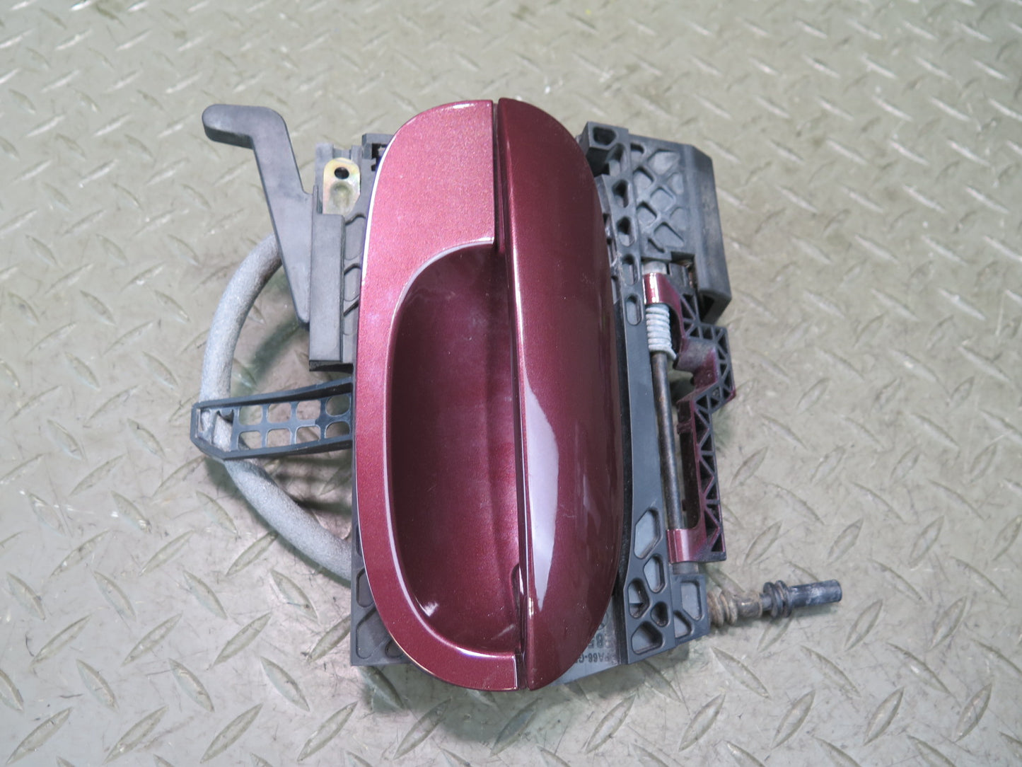 03-08 BMW E85 E86 Z4 Set of 2 Left & Right Door Exterior Handle Merlot RED OEM