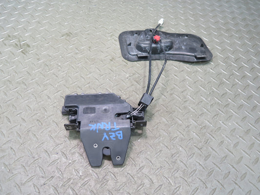 03-08 BMW E85 Z4 Rear Trunk Lock Latch Actuator w Release & Recessed Handle OEM
