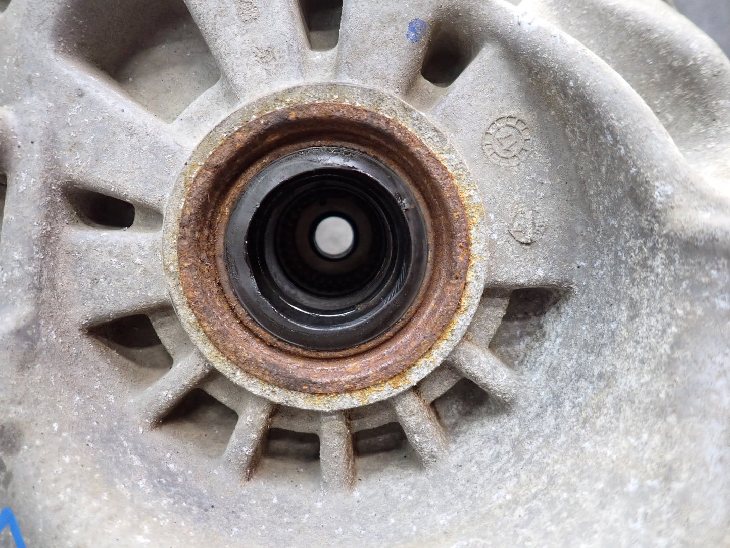 17-21 Maserati Quattroporte SQ4 M156 AWD Rear Differential Carrier 2.80 Ratio