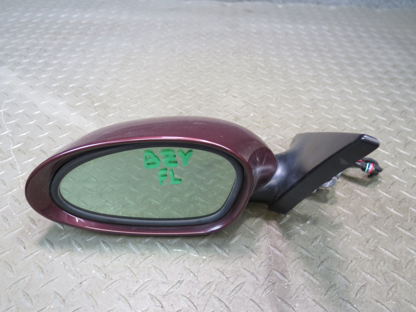 03-08 BMW E85 E86 Z4 Left Door Exterior Auto Dimm Side View Heated Mirror OEM