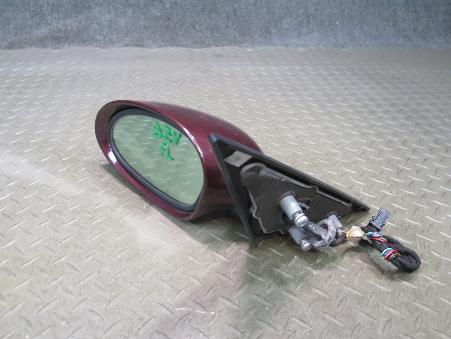 03-08 BMW E85 E86 Z4 Left Door Exterior Auto Dimm Side View Heated Mirror OEM