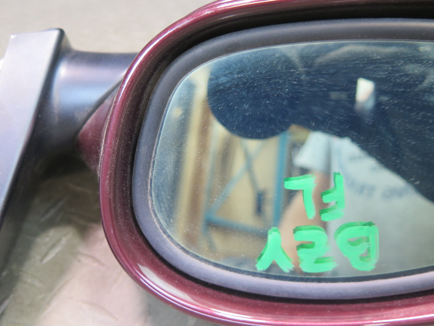 03-08 BMW E85 E86 Z4 Left Door Exterior Auto Dimm Side View Heated Mirror OEM