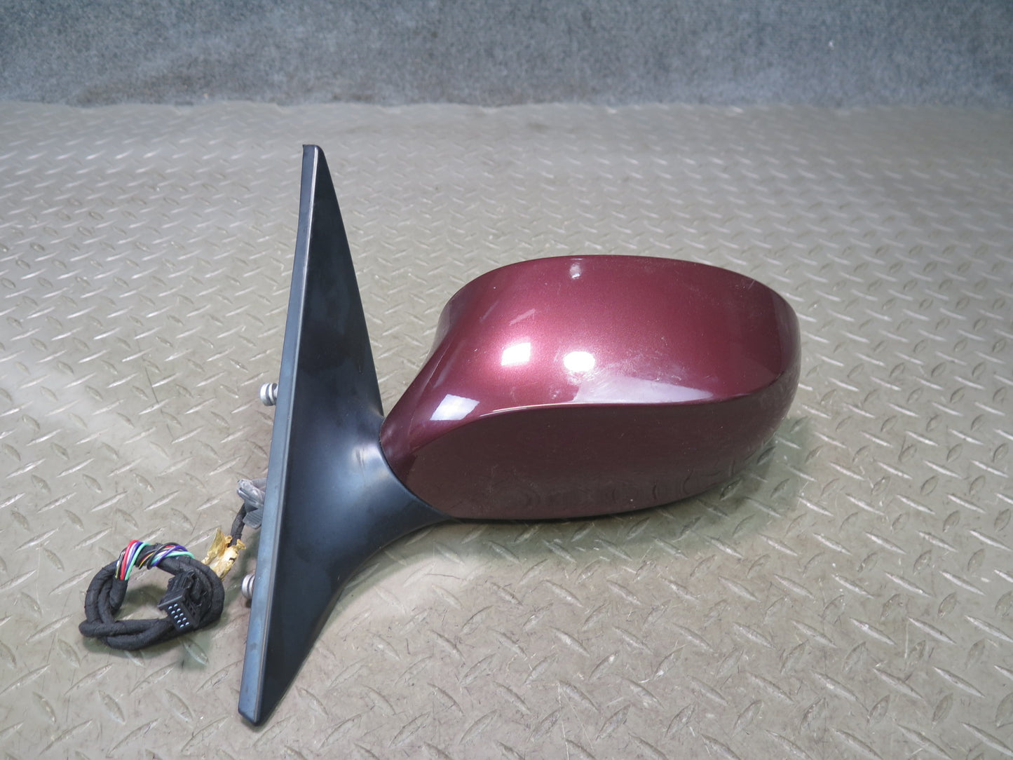 03-08 BMW E85 E86 Z4 Left Door Exterior Auto Dimm Side View Heated Mirror OEM