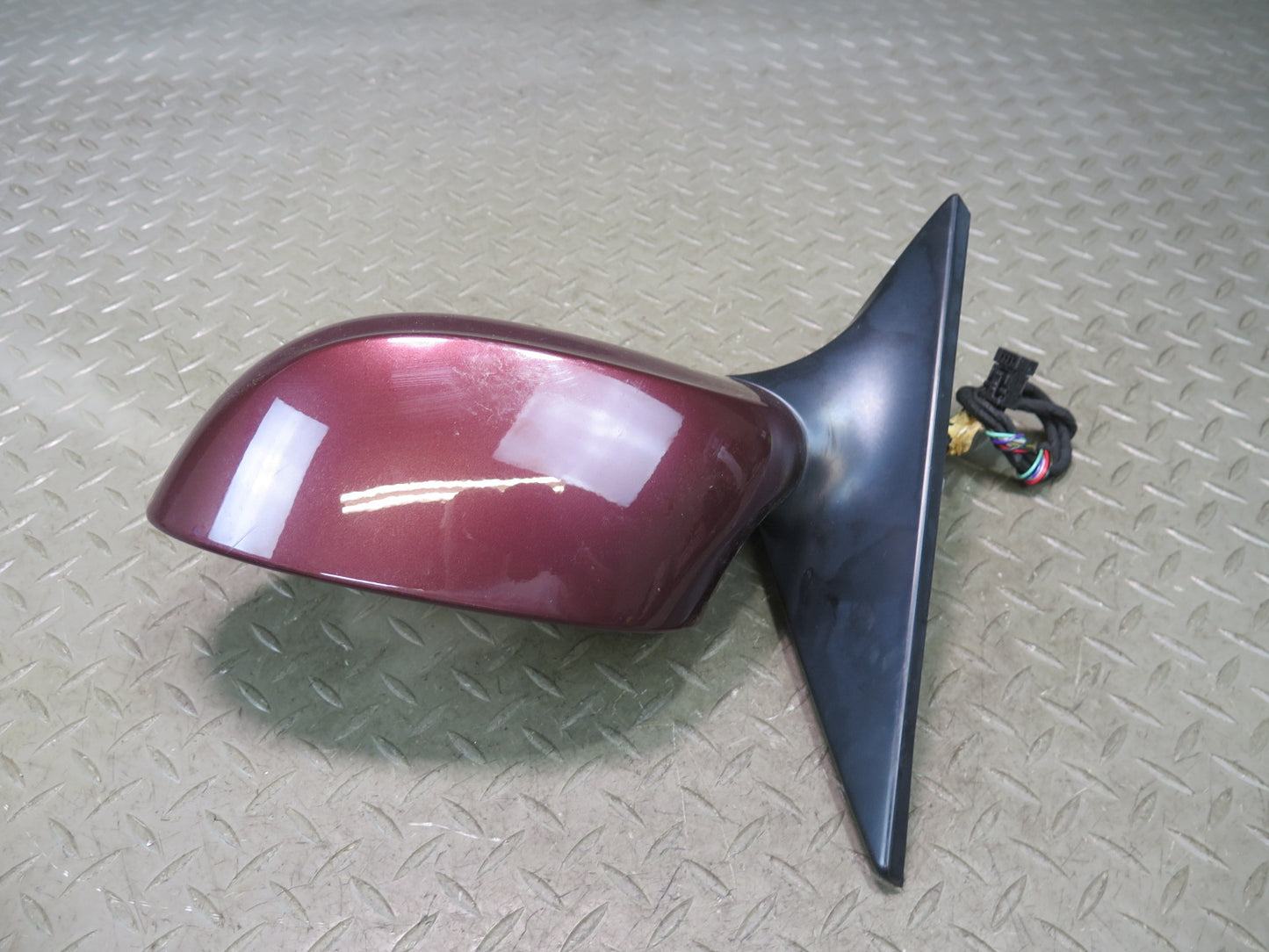 03-08 BMW E85 E86 Z4 Left Door Exterior Auto Dimm Side View Heated Mirror OEM