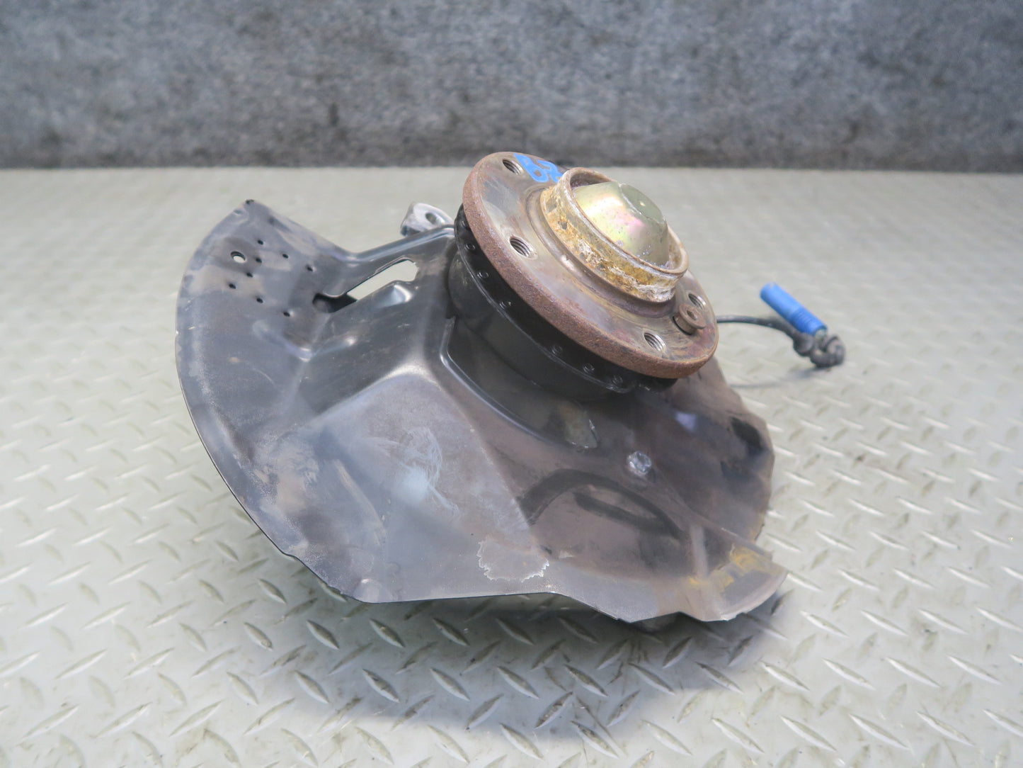 03-08 BMW E85 Z4 RWD Front Left Spindle Knuckle Wheel Hub Bearing 78K Miles OEM