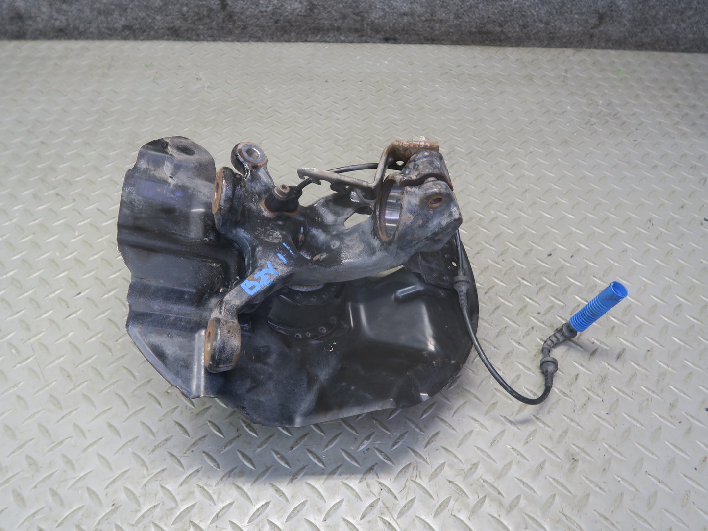 03-08 BMW E85 Z4 RWD Front Left Spindle Knuckle Wheel Hub Bearing 78K Miles OEM