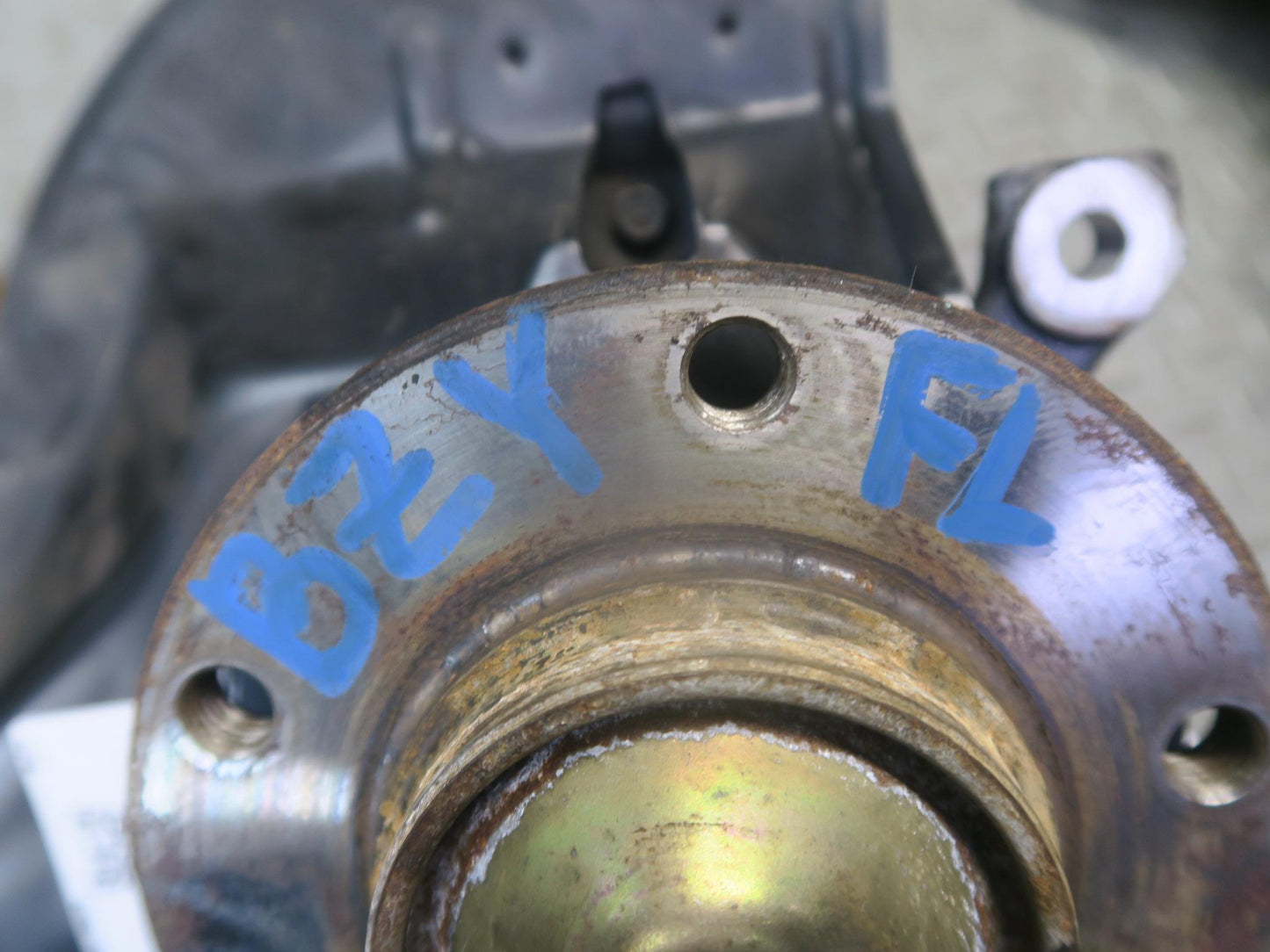 03-08 BMW E85 Z4 RWD Front Left Spindle Knuckle Wheel Hub Bearing 78K Miles OEM