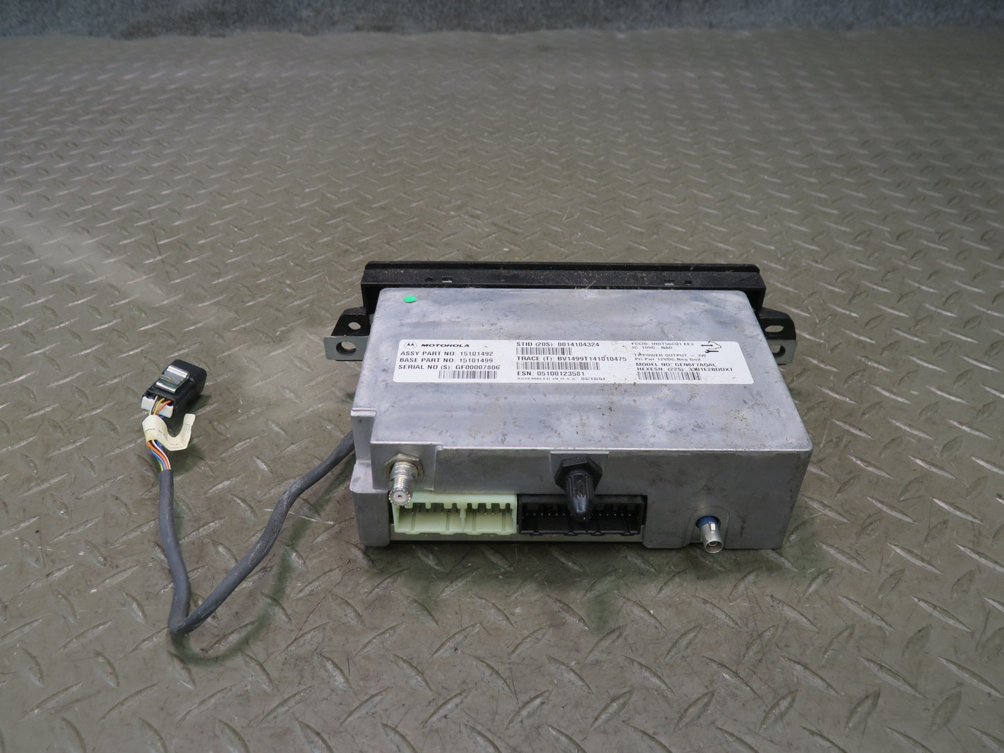 2003-2007 Hummer H2 Onstar Computer Communication Control Module 15101492
