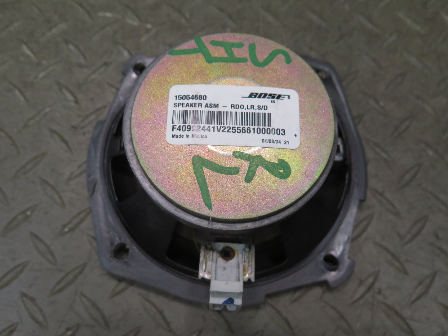 2003-2007 Hummer H2 Rear Left Door Bose Audio Speaker 15054680
