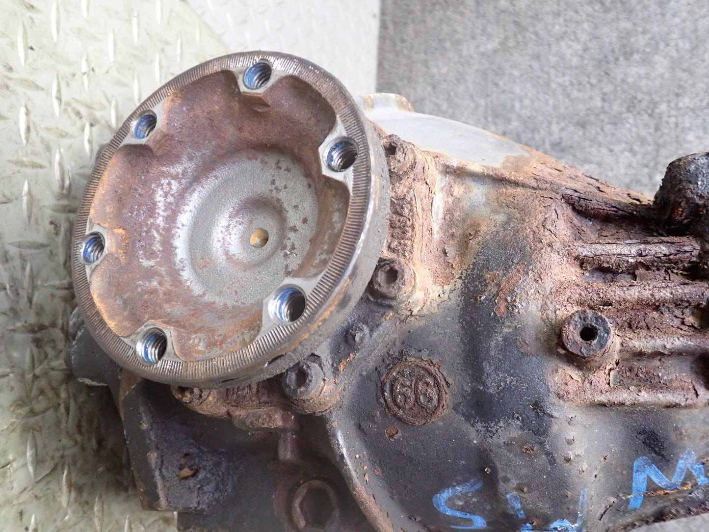 1995 Mercedes W140 S500 Rear Differential Carrier 2.65 Ratio OEM