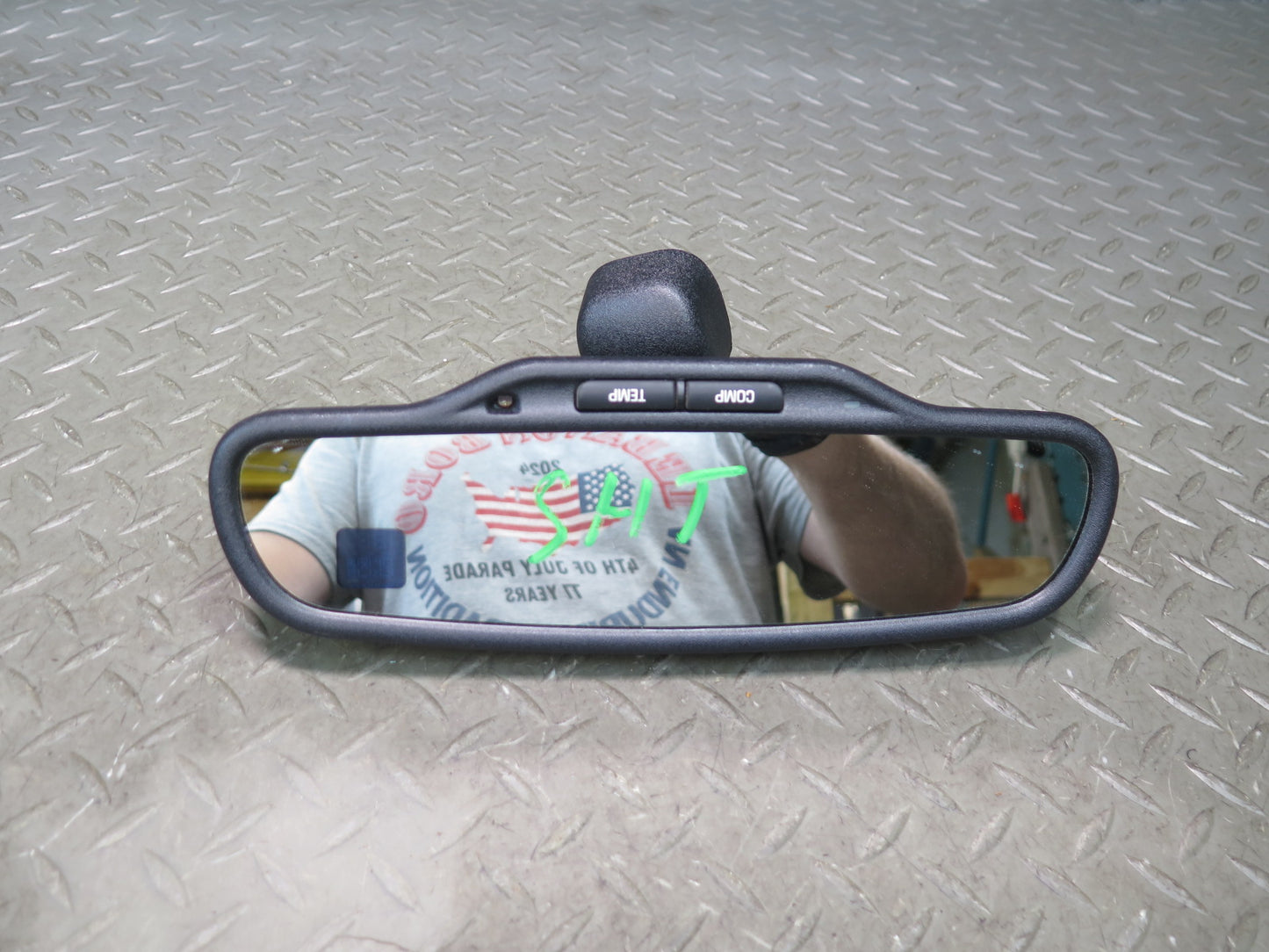 2003-2009 Hummer H2 Front Auto Dim Interior Rear View Mirror 15075034