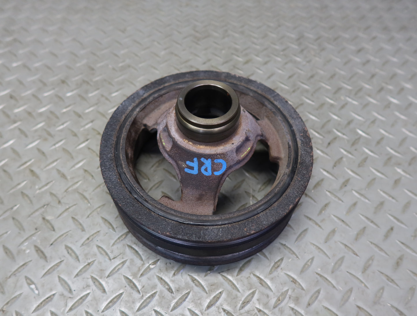 03-04 Chevrolet SSR 5.3 LM4 Engine Crankshaft Pulley Harmonic Balancer 51K OEM