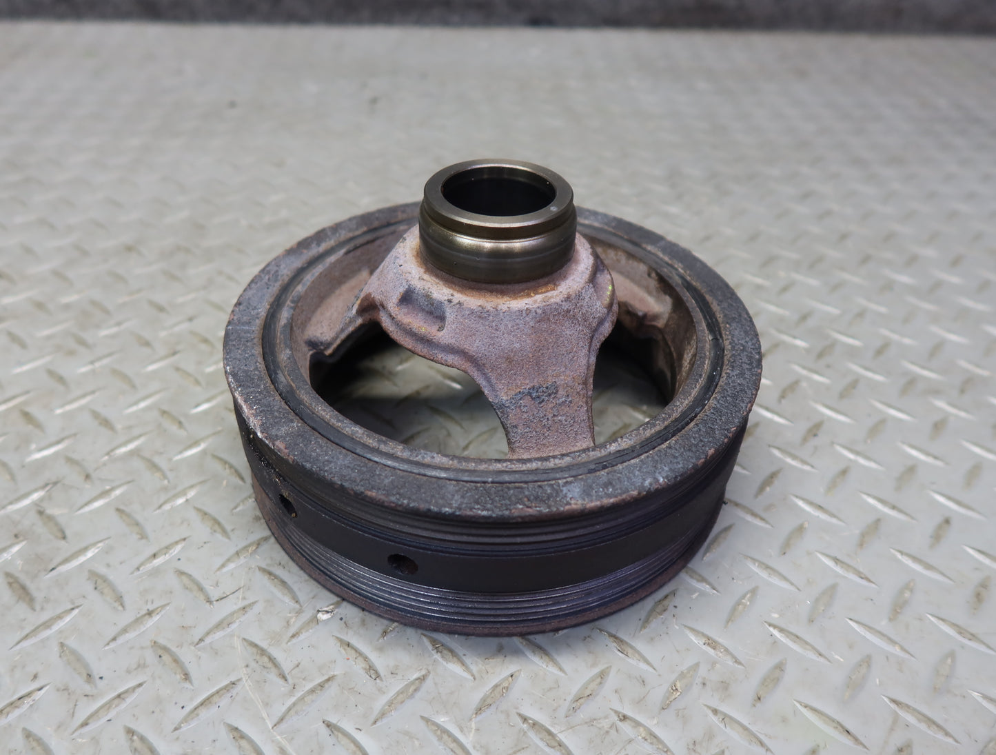 03-04 Chevrolet SSR 5.3 LM4 Engine Crankshaft Pulley Harmonic Balancer 51K OEM