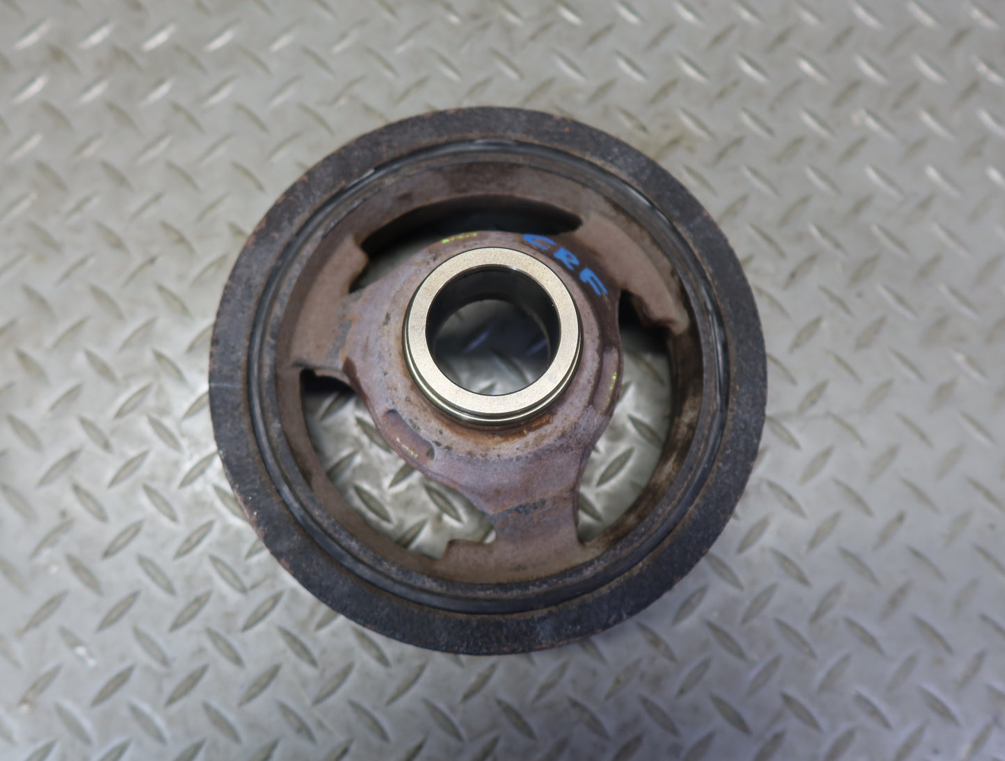 03-04 Chevrolet SSR 5.3 LM4 Engine Crankshaft Pulley Harmonic Balancer 51K OEM