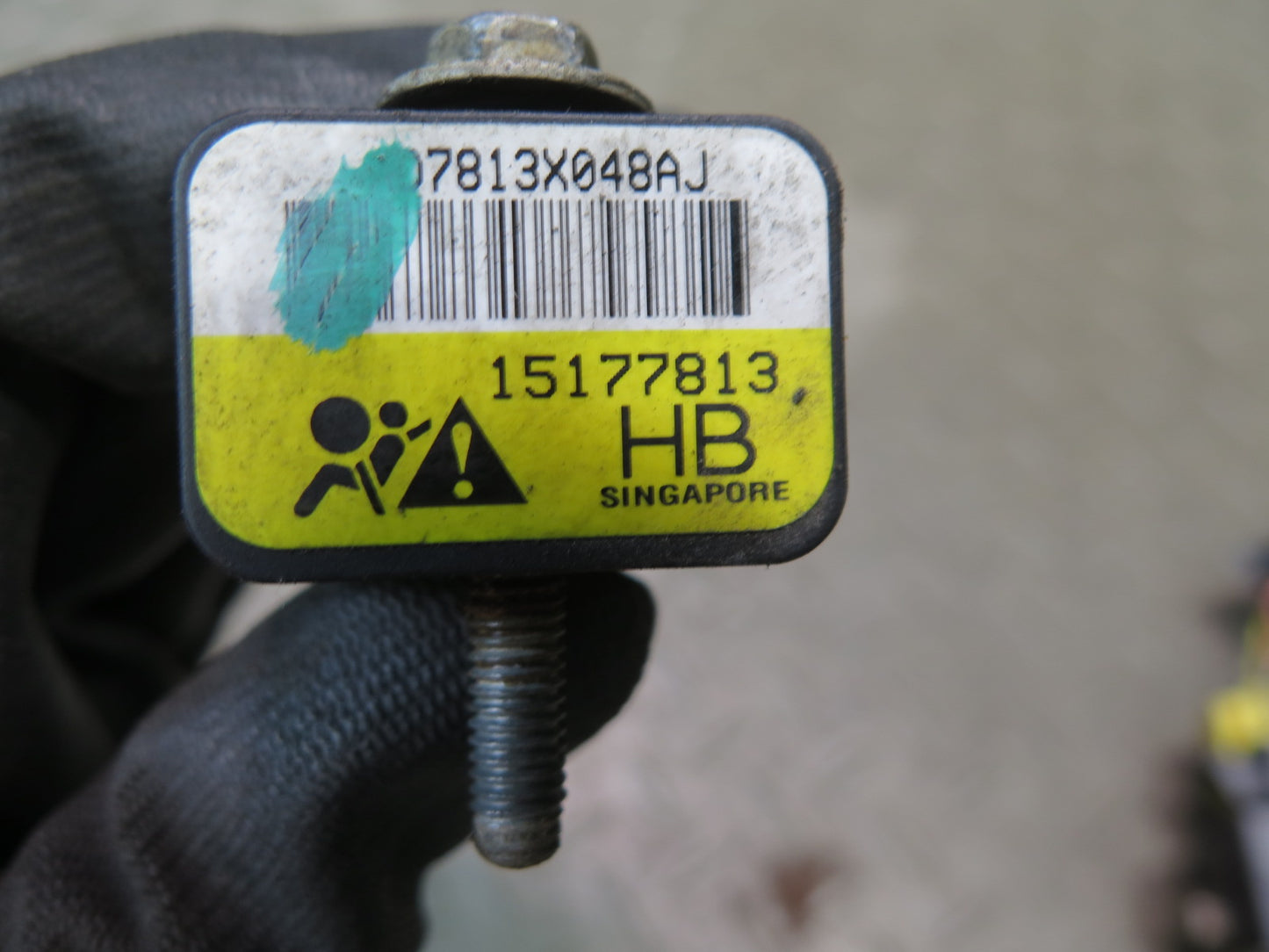 03-04 HUMMER H2 SRS AIRBAG CONTROL MODULE UNIT W/ SENSOR SET OEM