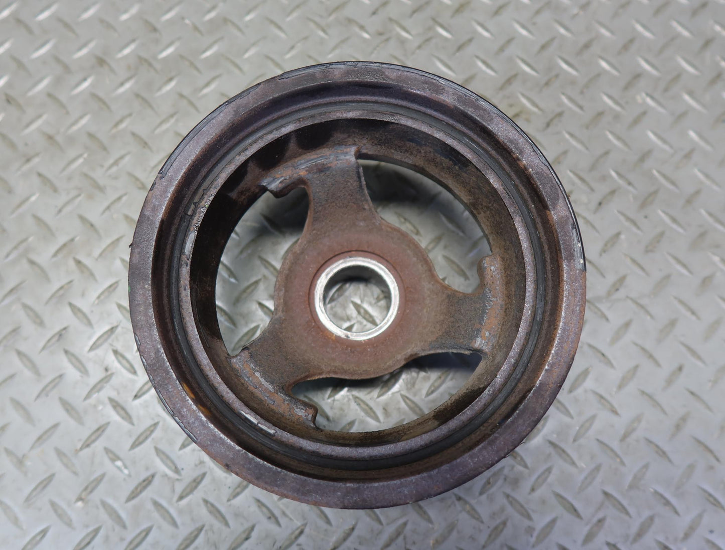 03-04 Chevrolet SSR 5.3 LM4 Engine Crankshaft Pulley Harmonic Balancer 51K OEM