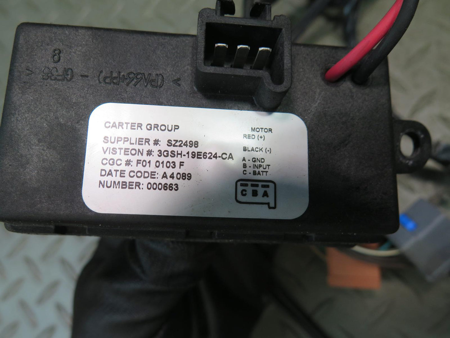 2003-2009 Hummer H2 A/C Air Heater Flap Door Servo Actuator Motor Wiring Set