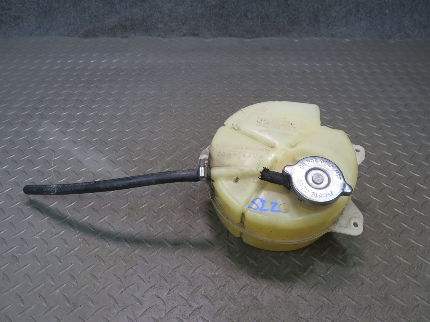86-89 Mercedes R107 560SL Engine Coolant Expansion Overflow Reservoir Tank OEM