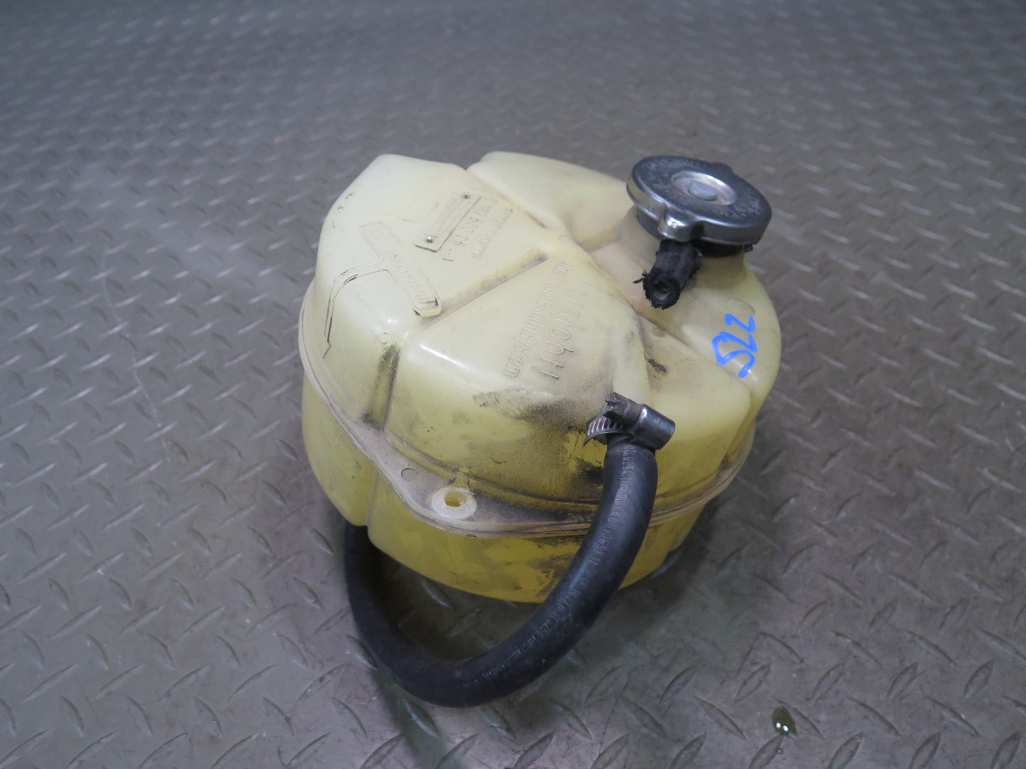 86-89 Mercedes R107 560SL Engine Coolant Expansion Overflow Reservoir Tank OEM