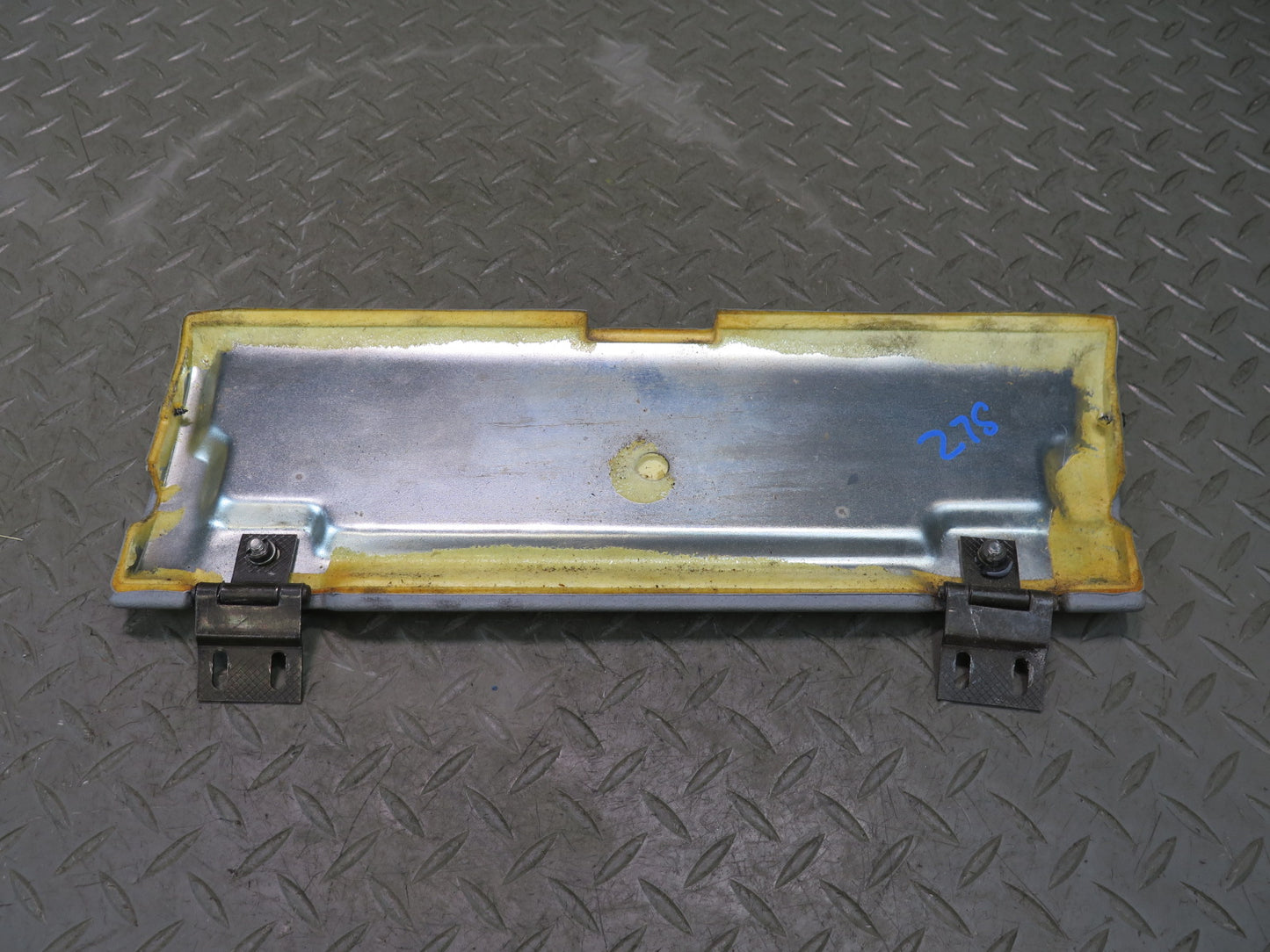 73-89 Mercedes R107 Dash Glove Box Door Lid Cover Gray OEM
