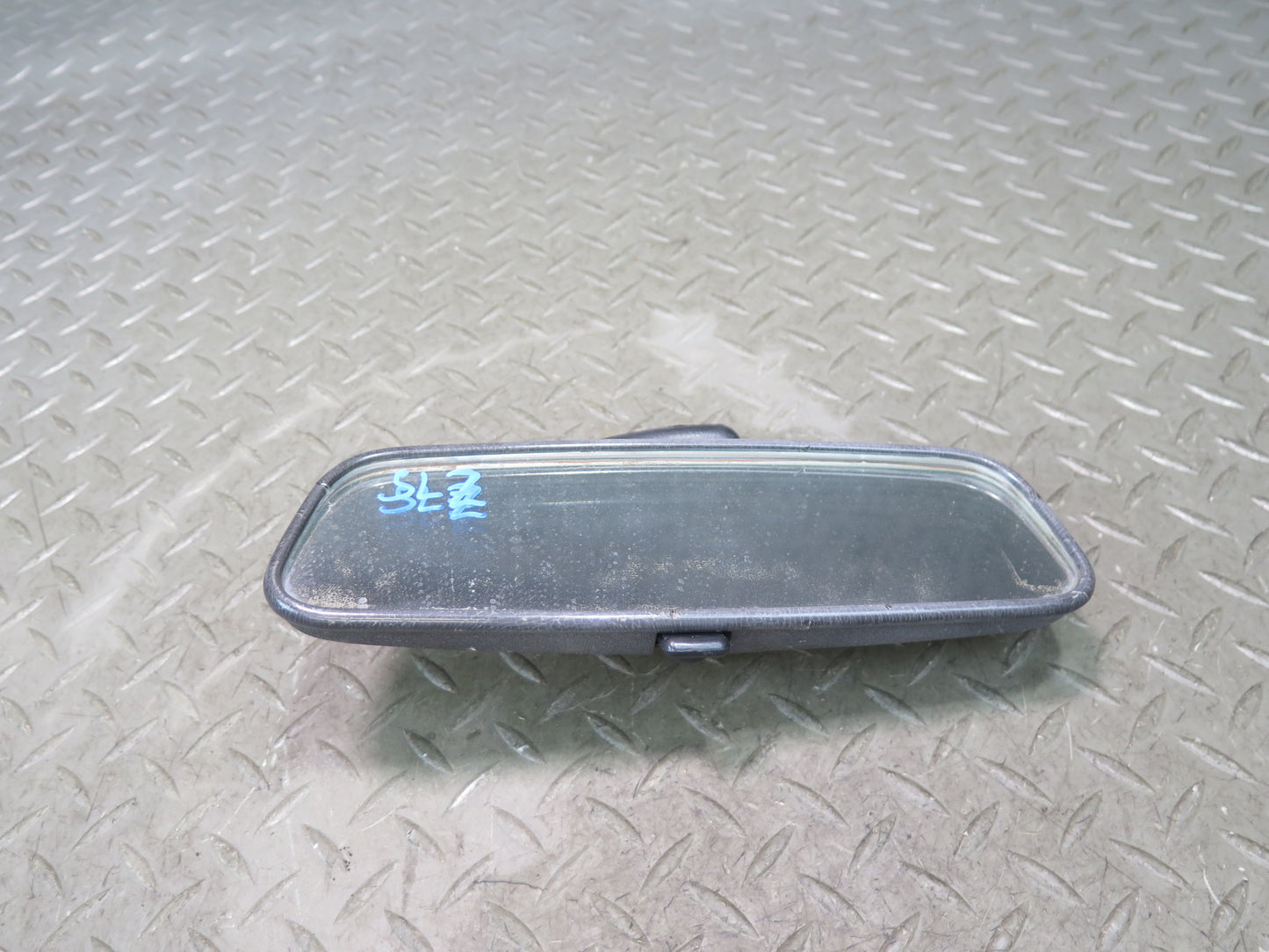 73-89 Mercedes R107 Manual Dimming Interior Rear View Mirror w Mount Set OEM