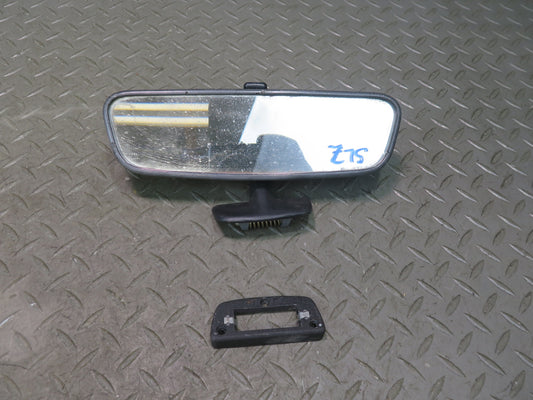73-89 Mercedes R107 Manual Dimming Interior Rear View Mirror w Mount Set OEM