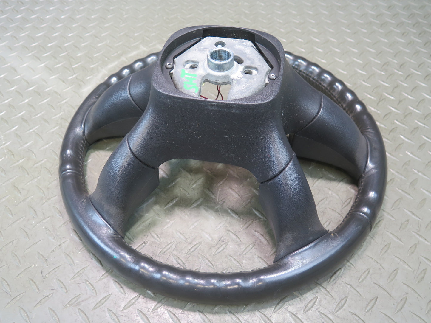 2003-2007 Hummer H2 Black Leather Steering w Controls