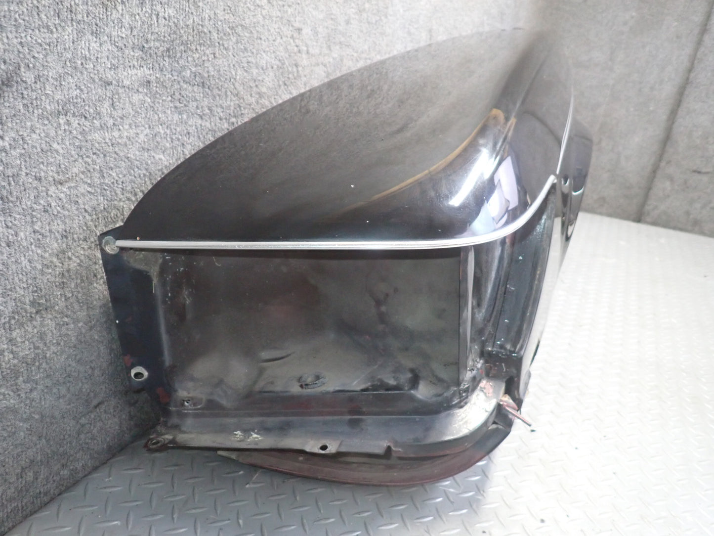 73-89 Mercedes R107 560SL Front Left Fender Shell Cover Panel Black OEM