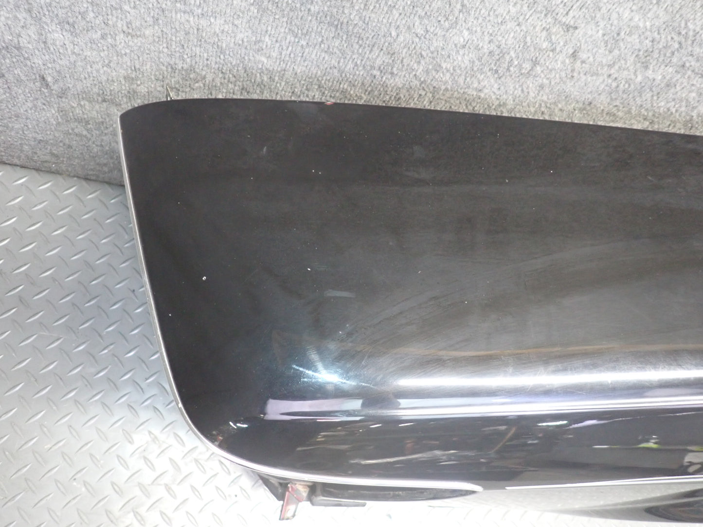 73-89 Mercedes R107 560SL Front Left Fender Shell Cover Panel Black OEM
