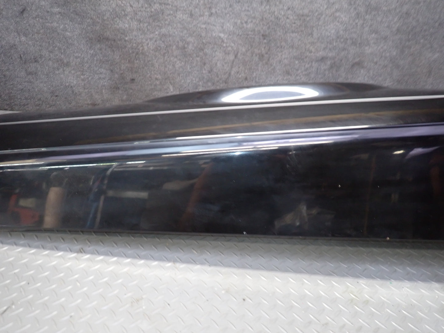 73-89 Mercedes R107 560SL Front Left Fender Shell Cover Panel Black OEM