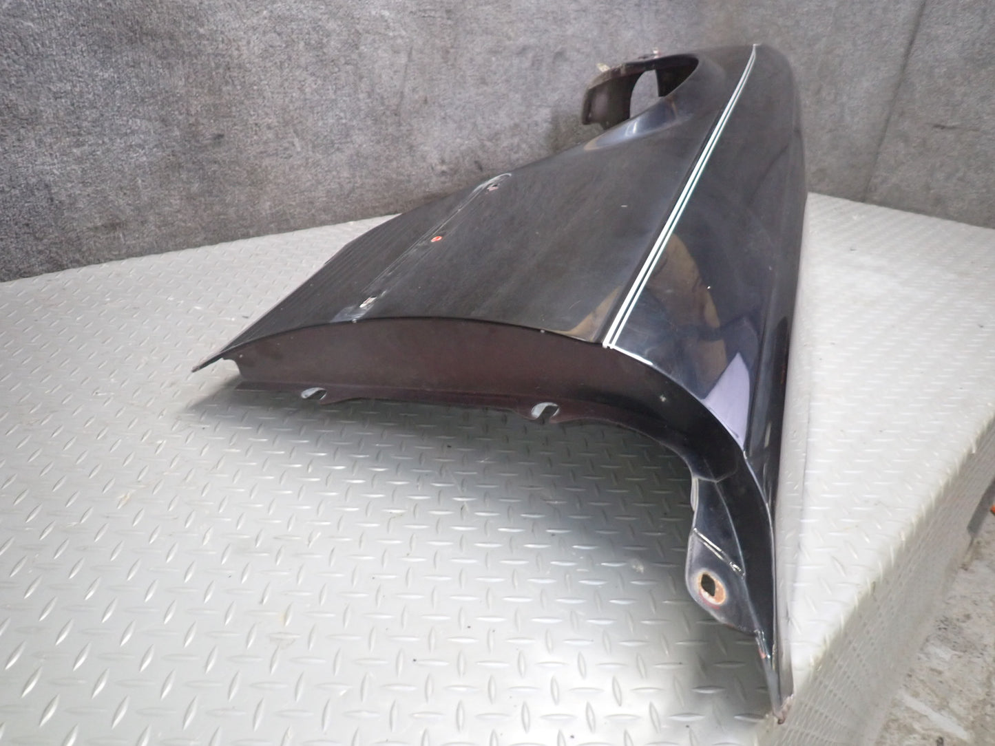 73-89 Mercedes R107 560SL Front Left Fender Shell Cover Panel Black OEM