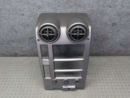 2003-2007 Hummer H2 Dash Front Center Radio Trim Bezel Cover Panel w Air Vents