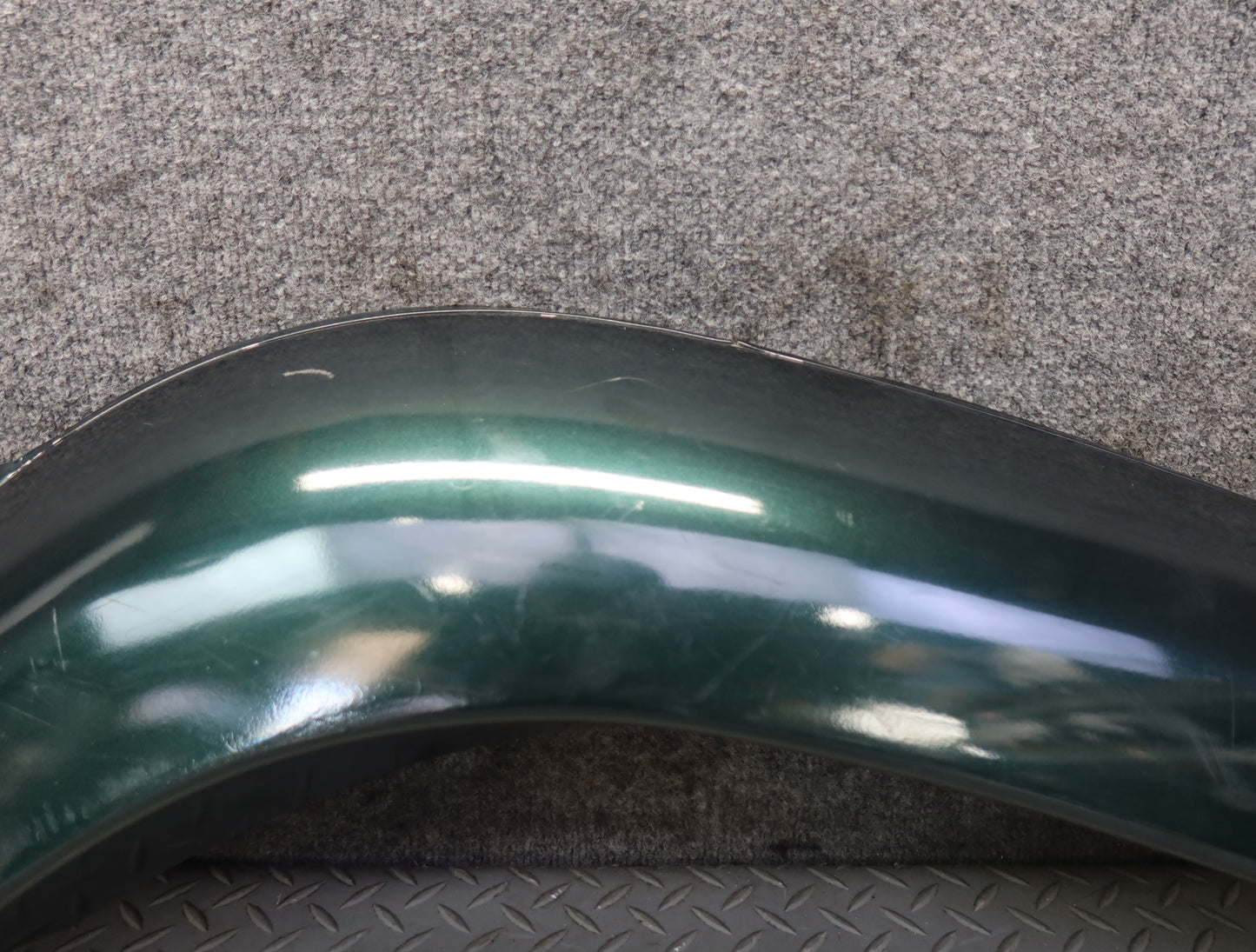 1996-1997 Lexus FZJ80L LX450 Rear Right Wheel Arch Flare Molding Trim Green