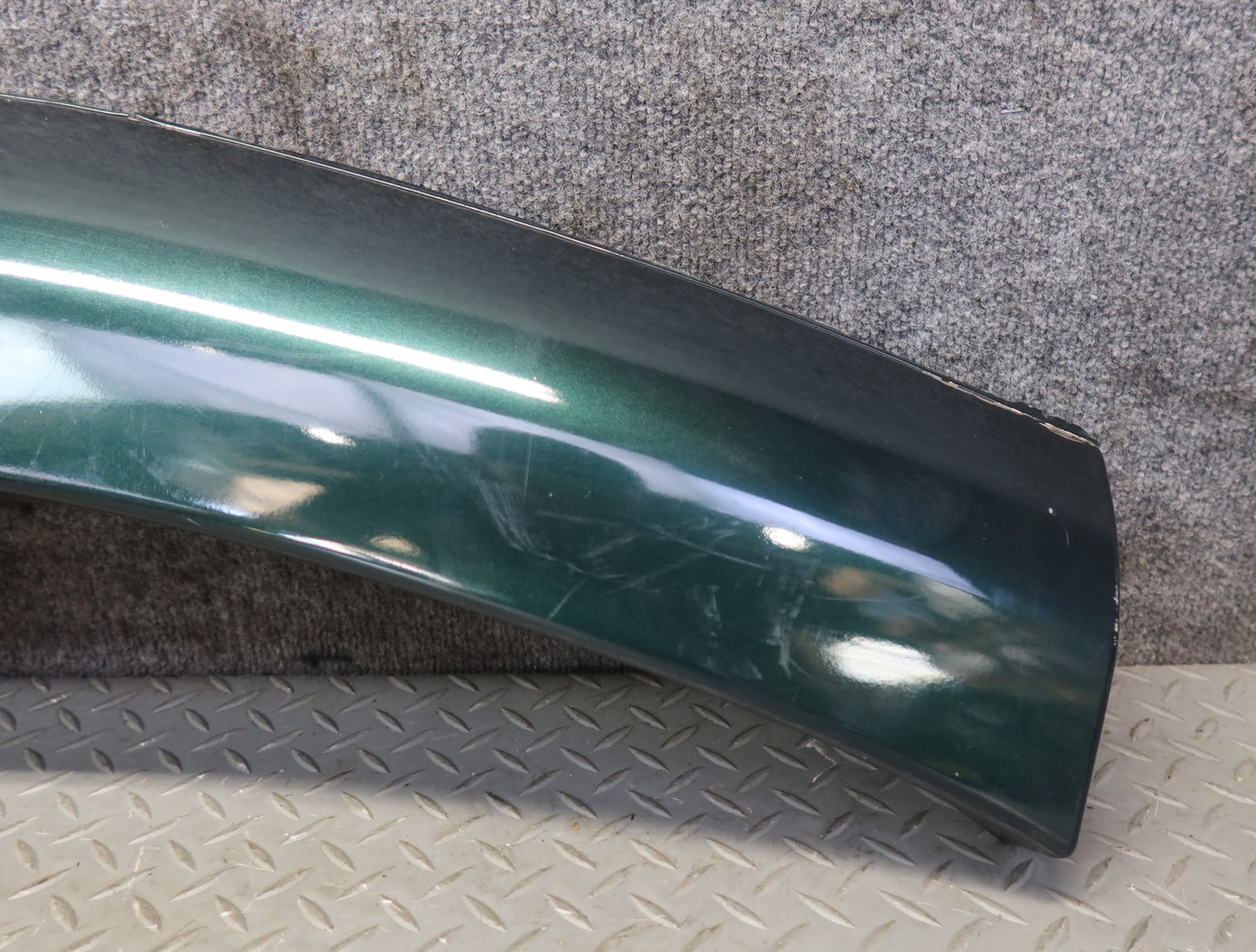 1996-1997 Lexus FZJ80L LX450 Rear Right Wheel Arch Flare Molding Trim Green