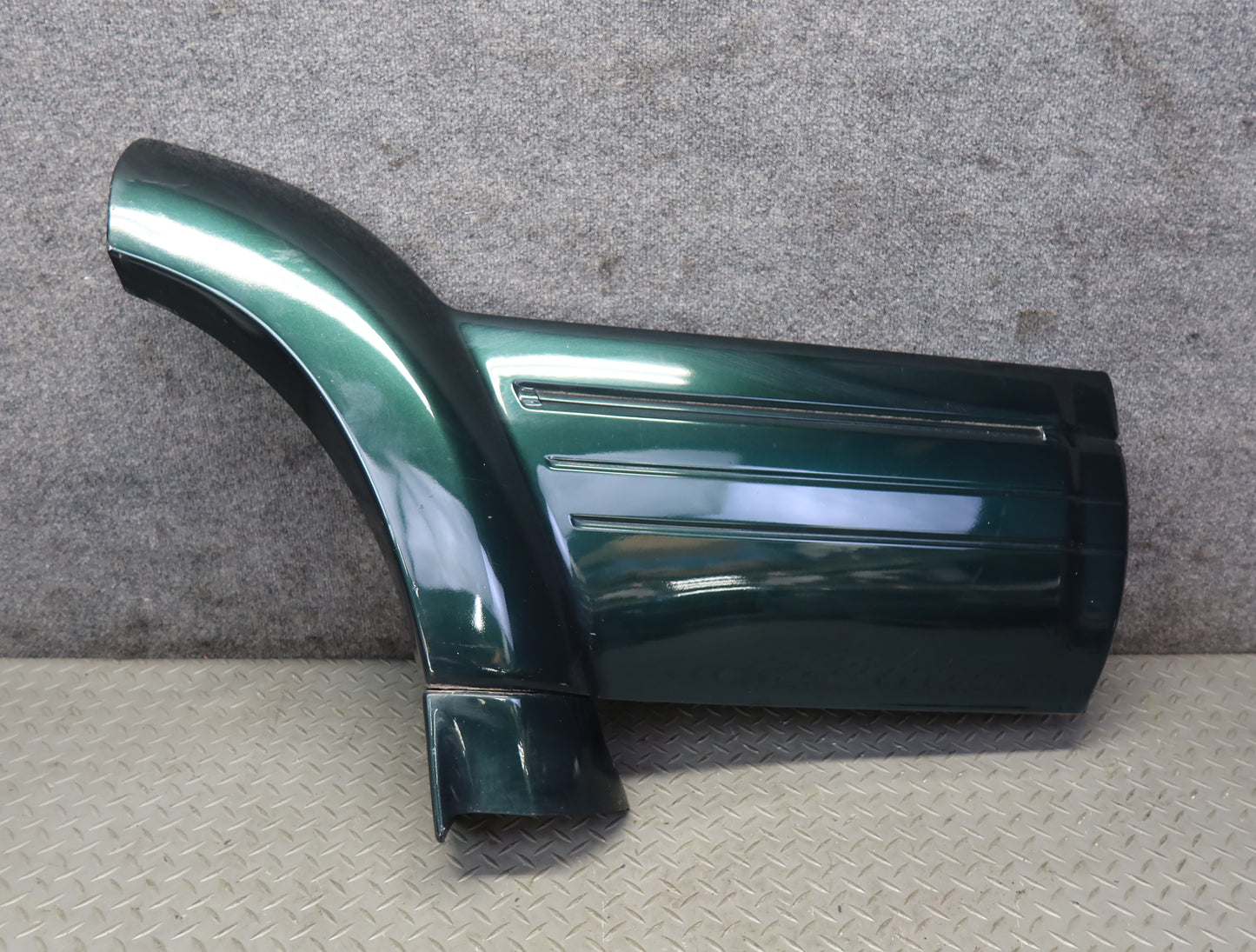 96-97 Lexus FZJ80L LX450 Rear Right Door Wheel Arch Molding Trim Panel Green