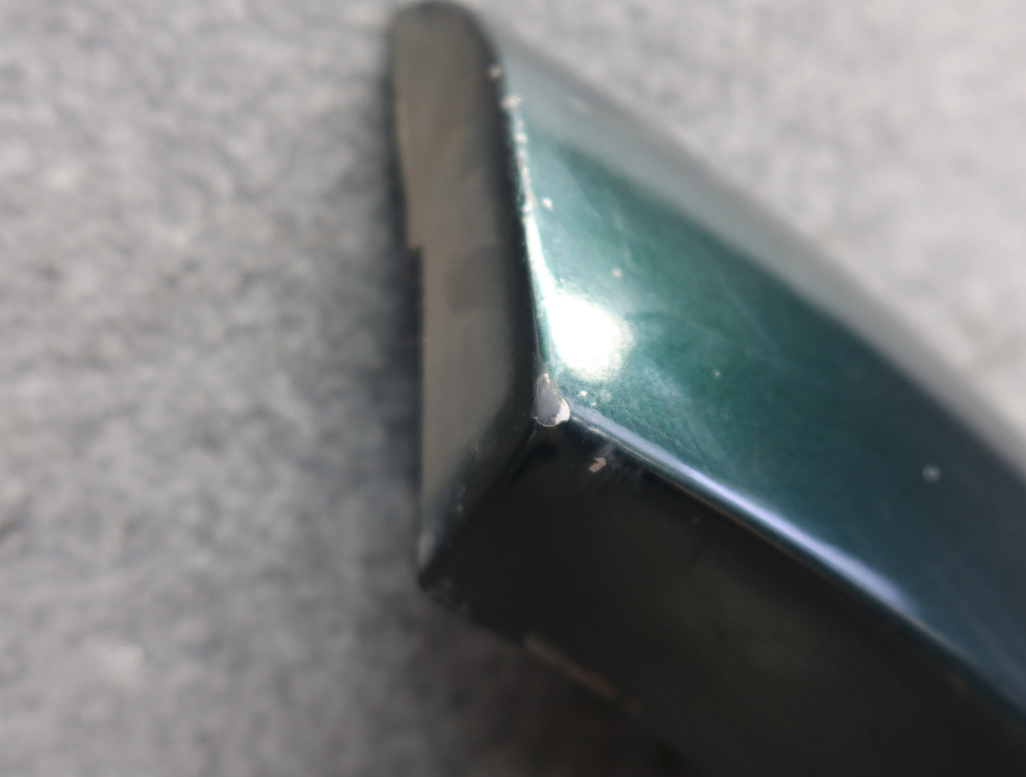 96-97 Lexus FZJ80L LX450 Rear Right Door Wheel Arch Molding Trim Panel Green