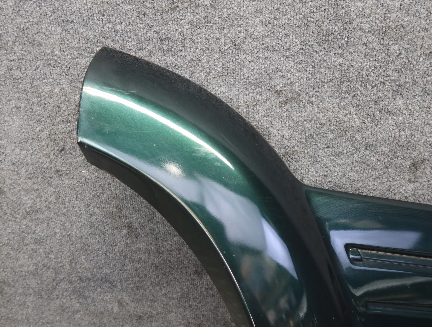 96-97 Lexus FZJ80L LX450 Rear Right Door Wheel Arch Molding Trim Panel Green