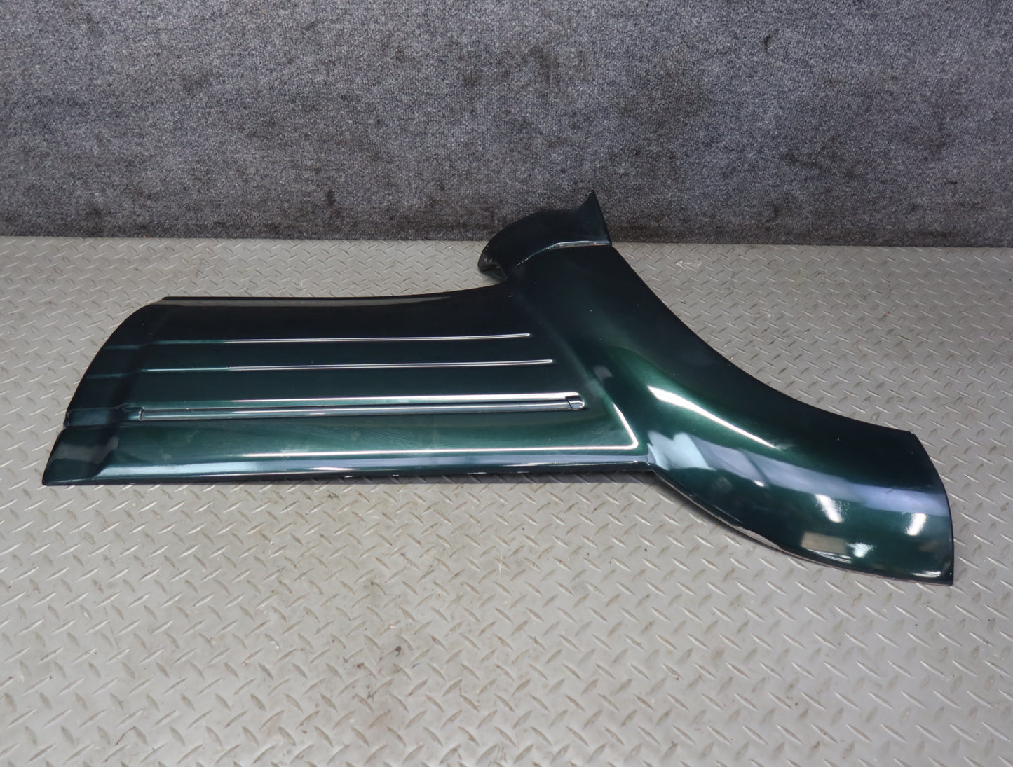 96-97 Lexus FZJ80L LX450 Rear Right Door Wheel Arch Molding Trim Panel Green