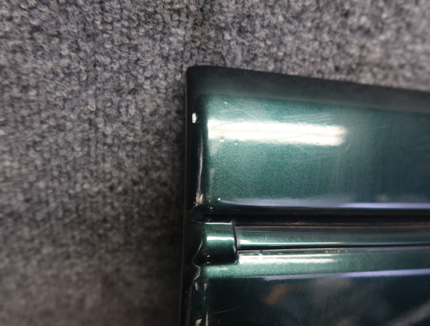 96-97 Lexus FZJ80L LX450 Front Right Door Molding Trim Panel Green