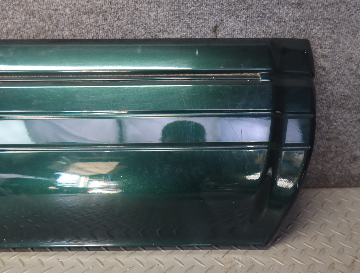96-97 Lexus FZJ80L LX450 Front Right Door Molding Trim Panel Green
