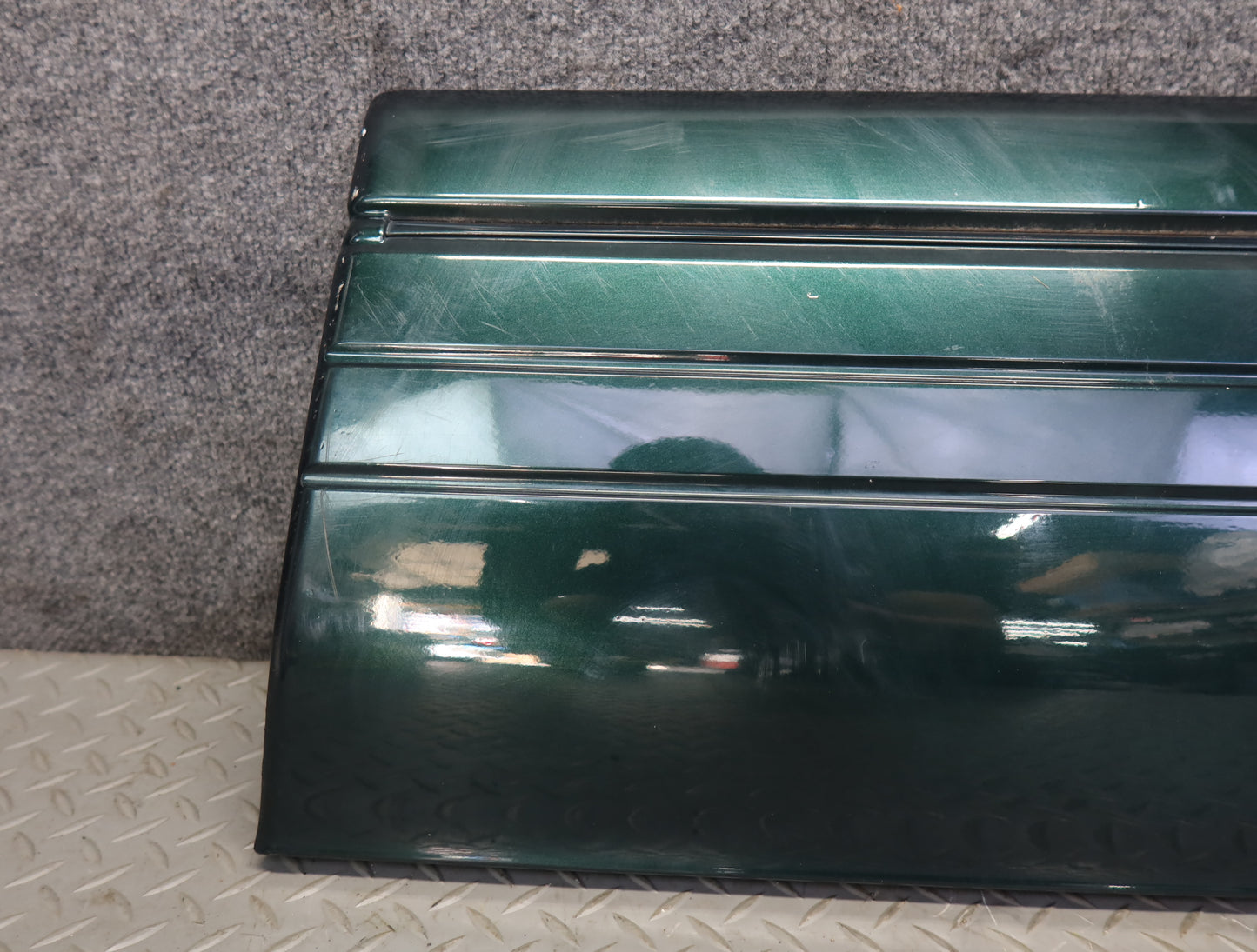 96-97 Lexus FZJ80L LX450 Front Right Door Molding Trim Panel Green
