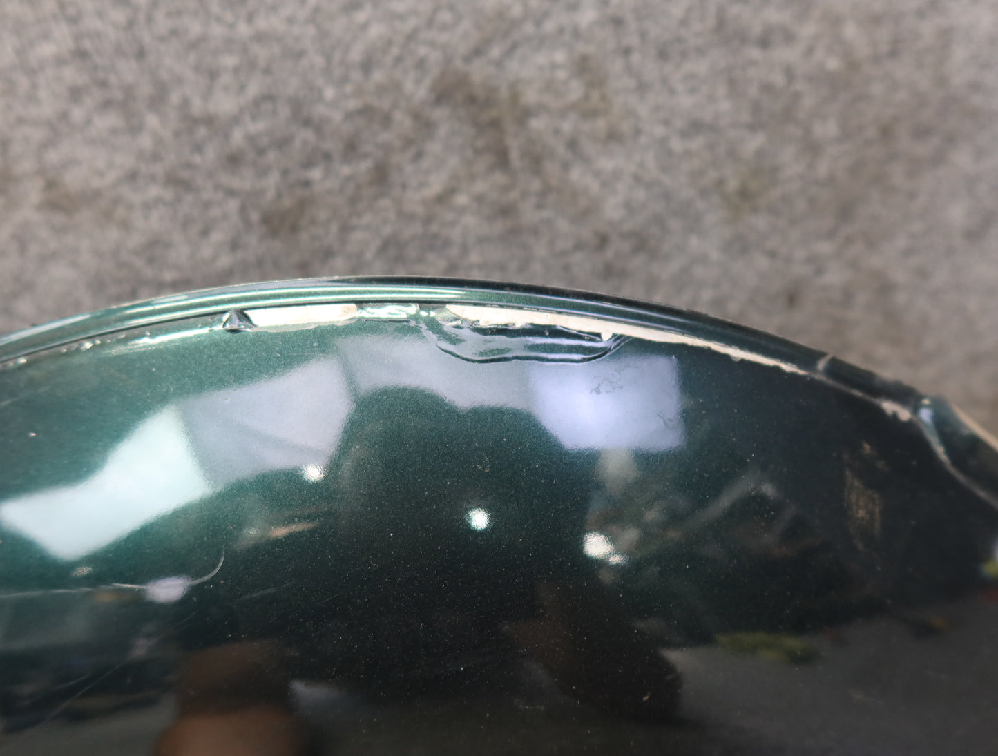 1996-1997 Lexus FZJ80L LX450 Rear Left Wheel Arch Flare Molding Trim Panel Green