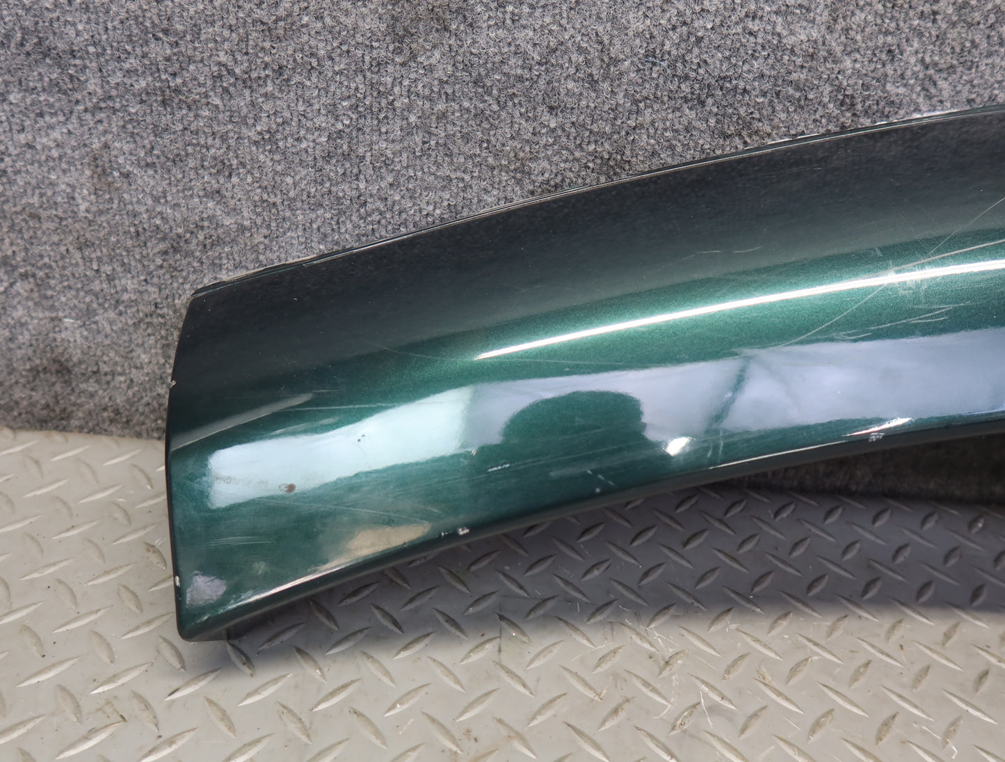 1996-1997 Lexus FZJ80L LX450 Rear Left Wheel Arch Flare Molding Trim Panel Green