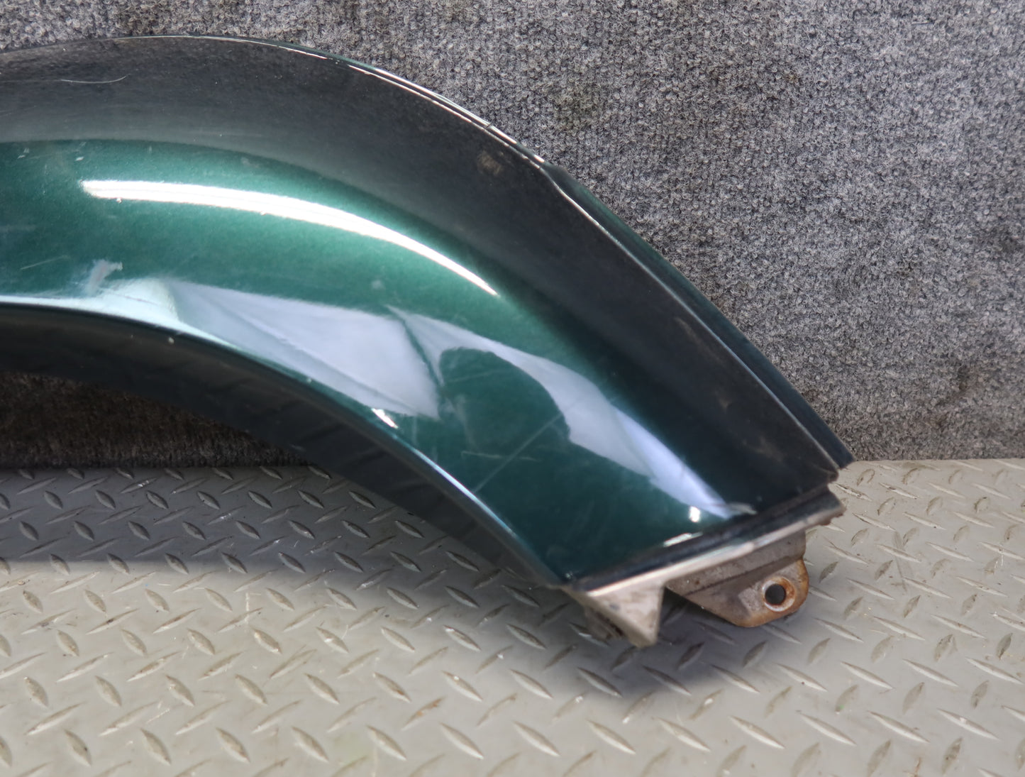 1996-1997 Lexus FZJ80L LX450 Rear Left Wheel Arch Flare Molding Trim Panel Green