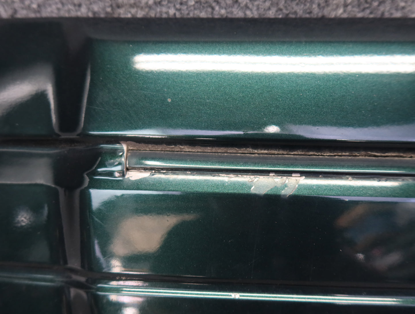 96-97 Lexus FZJ80L LX450 Front Left Door Molding Trim Panel Green