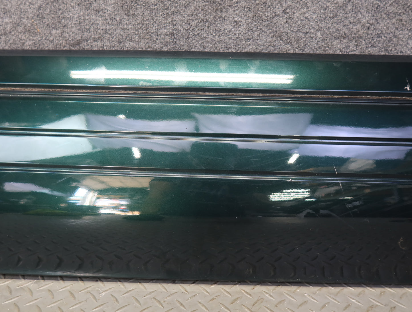 96-97 Lexus FZJ80L LX450 Front Left Door Molding Trim Panel Green