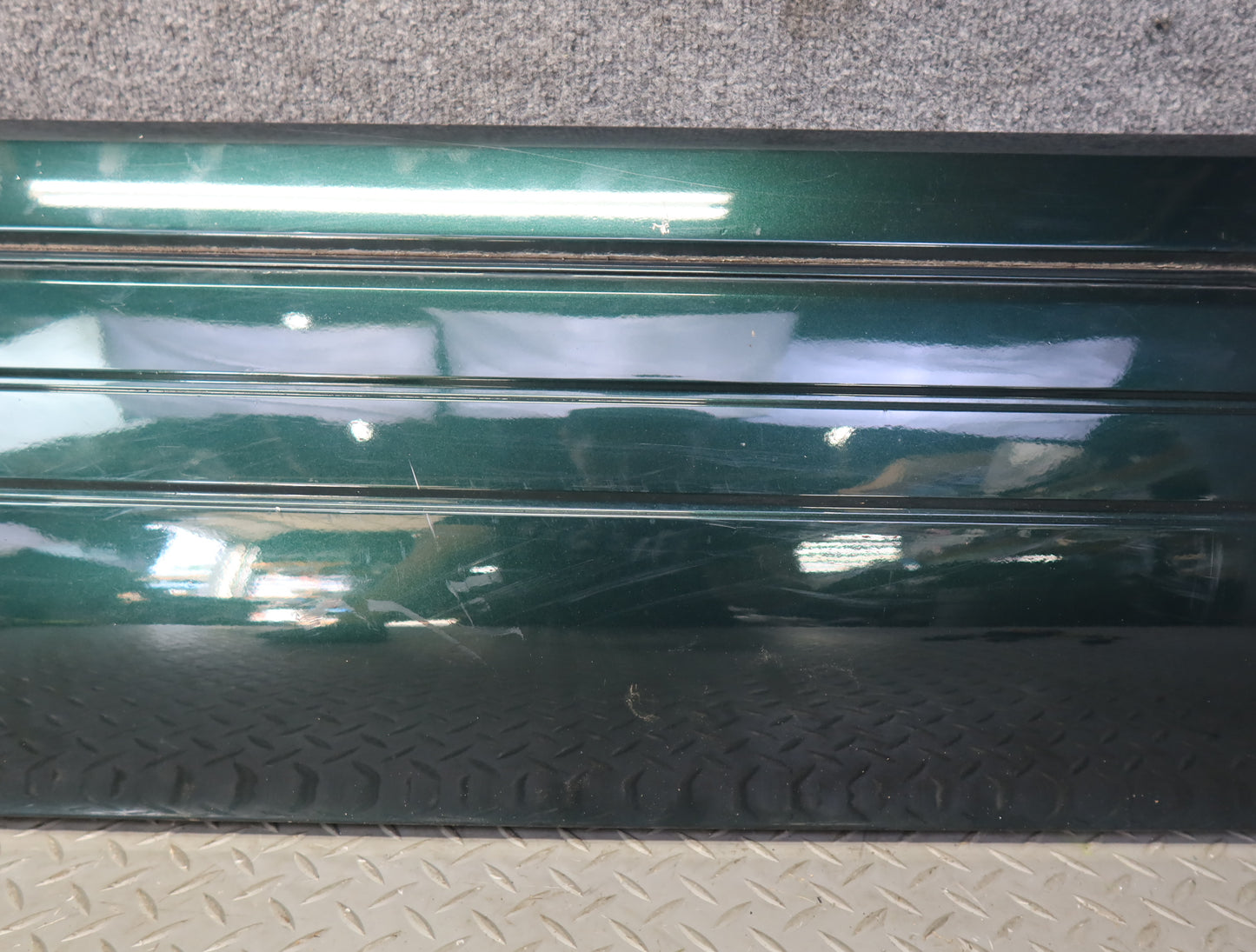 96-97 Lexus FZJ80L LX450 Front Left Door Molding Trim Panel Green