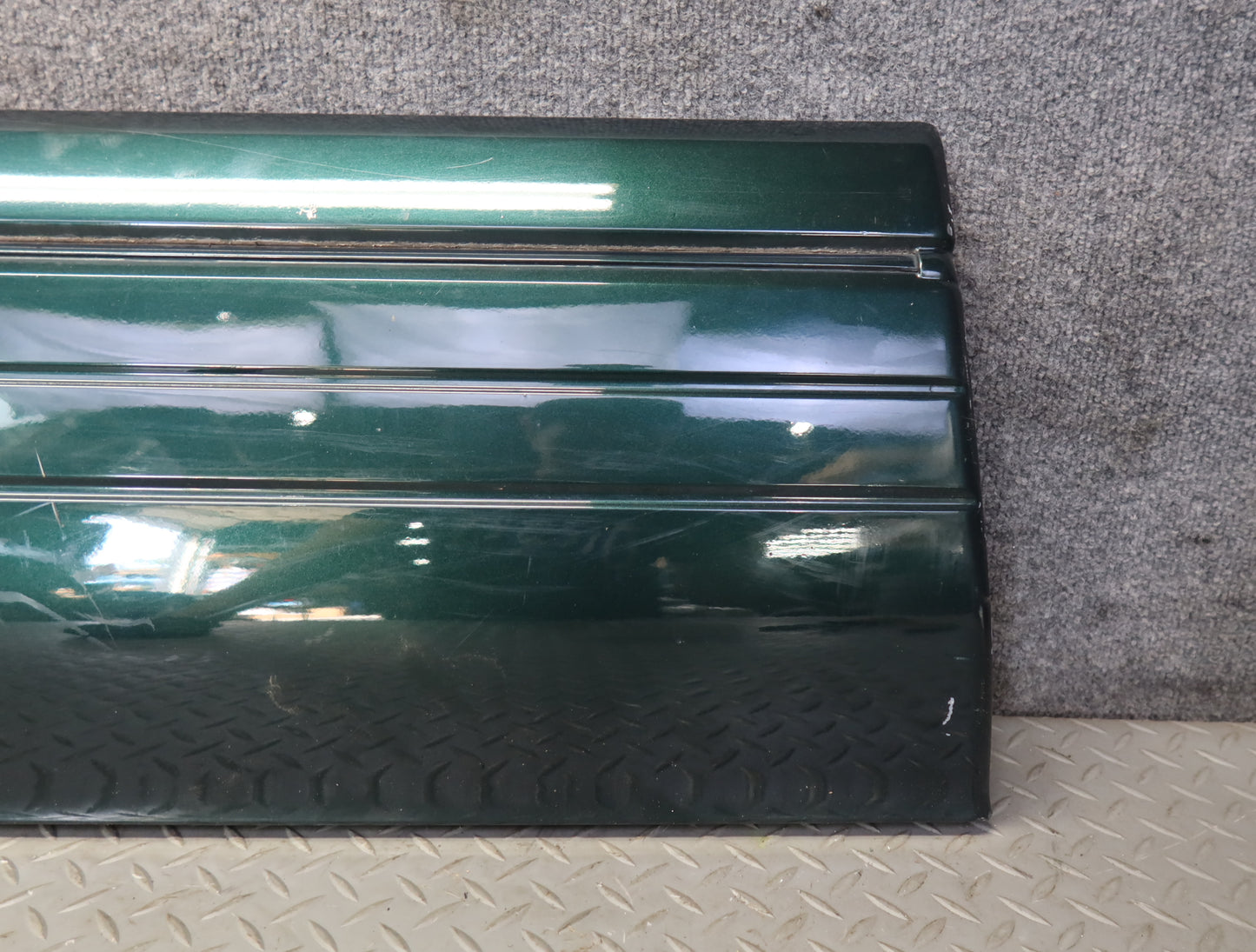 96-97 Lexus FZJ80L LX450 Front Left Door Molding Trim Panel Green