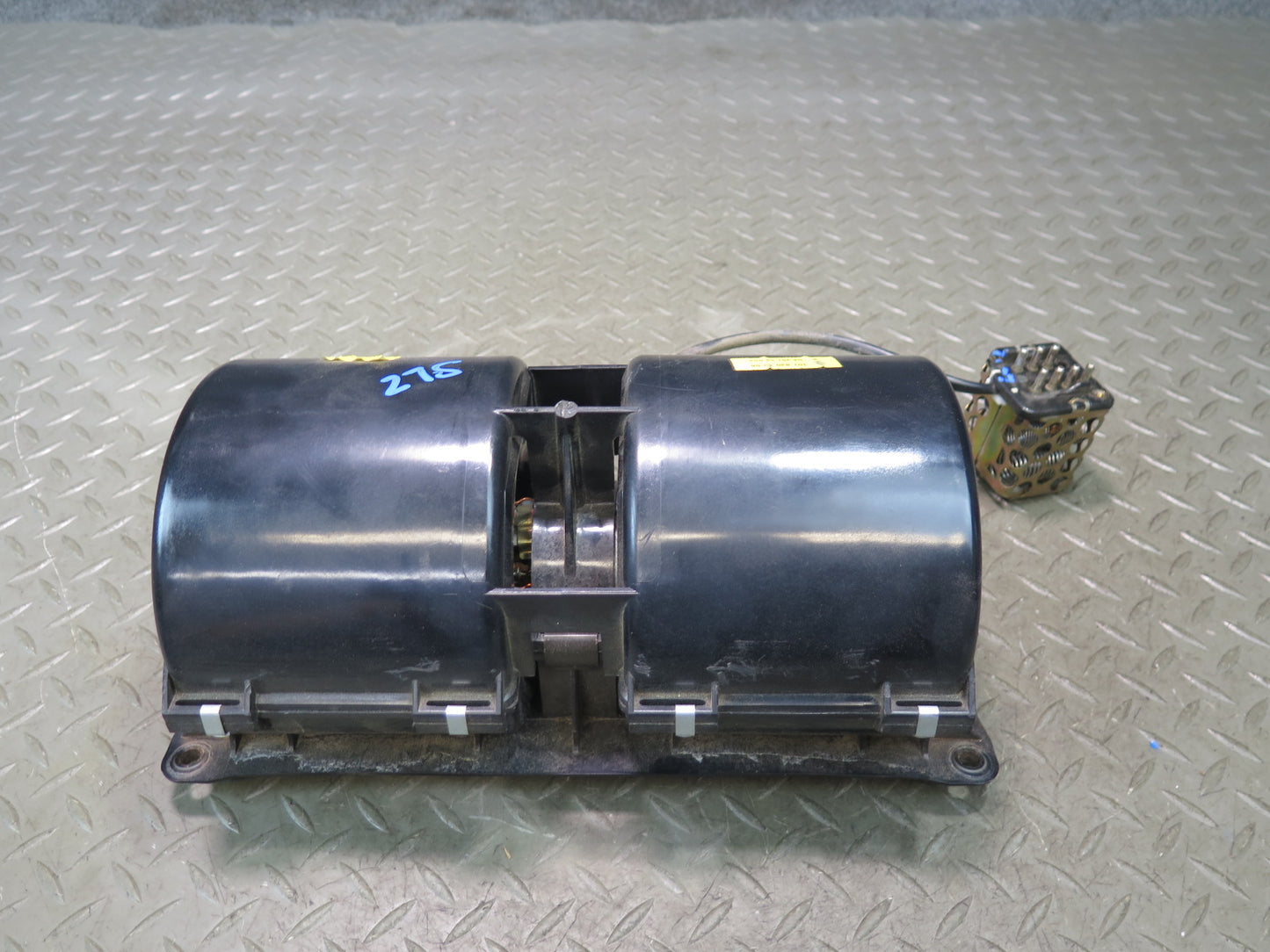 86-89 Mercedes R107 560SL A/C Heater Blower Motor Fan w Resistor OEM